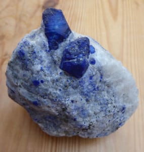 Fig.2. Lazurite ‘crystal’.